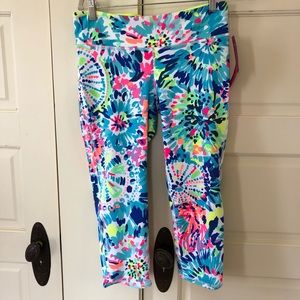 Lilly Pulitzer luxletic leggings crops